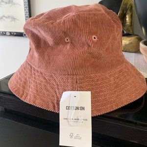 corduroy bucket hat